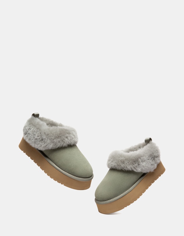EVERAU - Australian Shepherd Ugg Glacial Cow Suede Upper UGG Boots