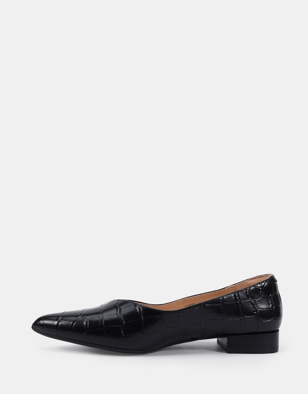 Clarks - Corrine Black Croc