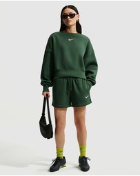 Nike - Sportswear Phoenix Fleece Over-Oversized Crew-Neck Sweatshirt