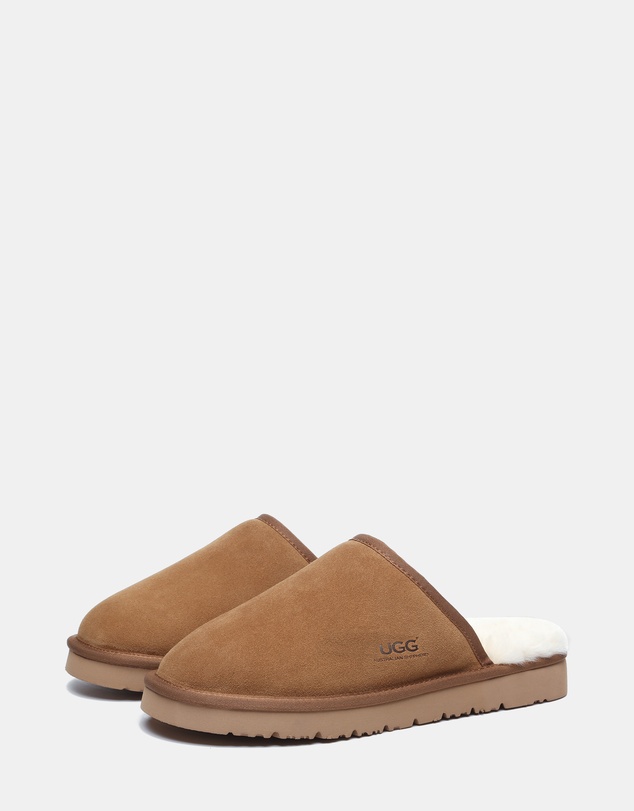 EVERAU - Australian Shepherd Ugg Cruz Slipper Cow Suede Upper House Shoes