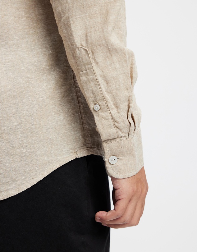 Staple Superior - Hamilton Linen Blend LS Shirt