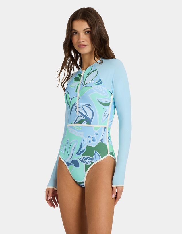 Roxy - Womens Botanic Active Long Sleeve One Piece Rash Vest