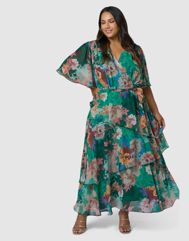 Pink Dusk by Curve Project - Hypnotic Maxi Dress