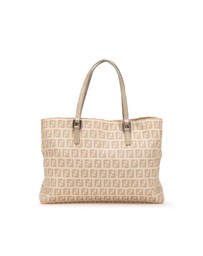 Pre-Loved by Azura Reborn - Pre-Loved fendi FF Logo Canvas Tote Bag