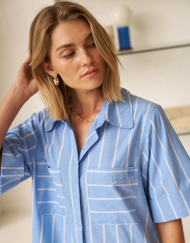 Ceres Life - Sara Mini Shirt Dress