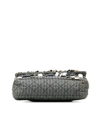 Pre-Loved by Azura Reborn - Pre-Loved chanel Striped Design Shoulder Bag with Chain Strap and Turn Lock Closure
