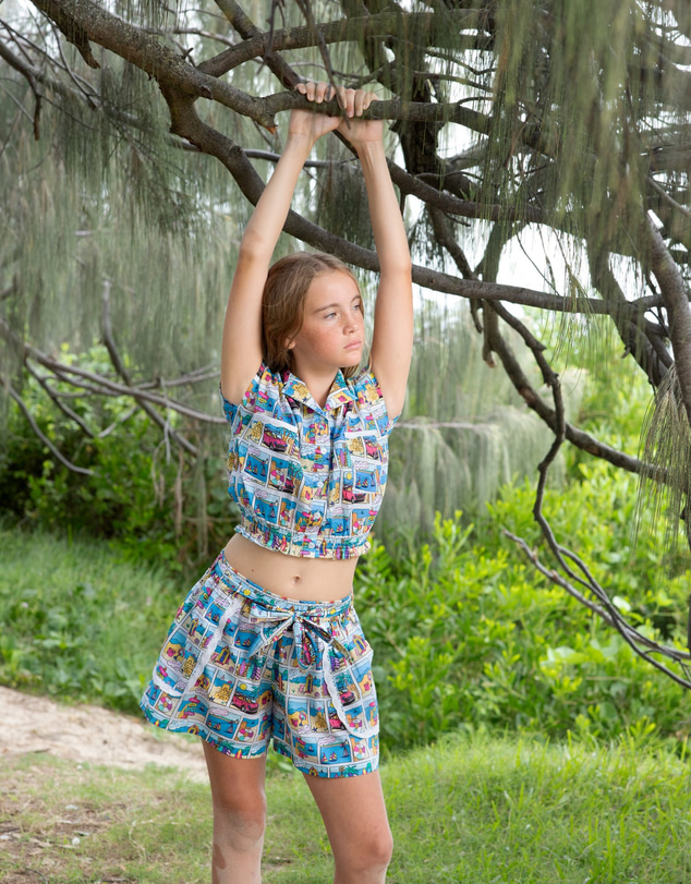 Olga Valentine - Cotton Shorts