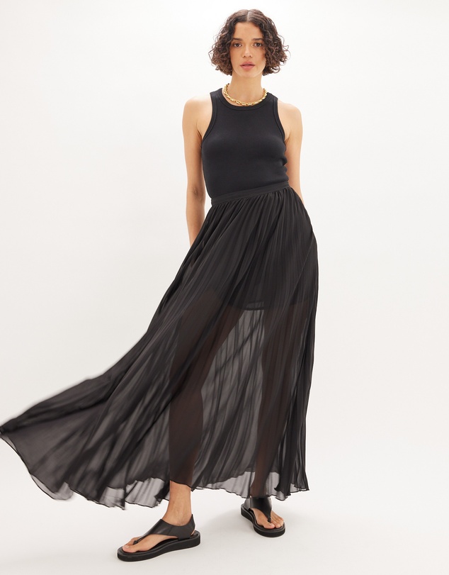 Amelius - Leonore Pleated Maxi Skirt