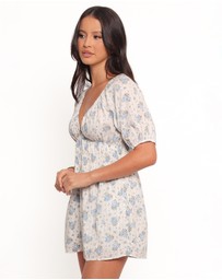 Petal & Pup - Ashio Playsuit - Blue Floral