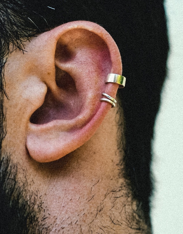 Haze & Glory - ICONIC EXCLUSIVE - Earrings Earcuff New Basic Look in 925 Sterling Silver