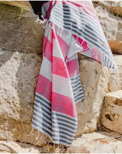 Miss April - Flamenco Turkish Beach Towel