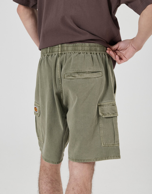 Rolla's - Rolla's Cargo Denim Shorts - Faded Army