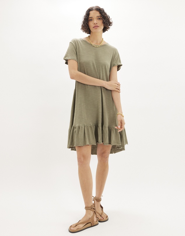 Amelius - Montana Ruffled Tee Dress