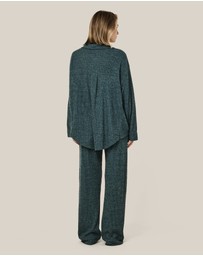 Papinelle - Super Soft Waffle Full Length PJ Set