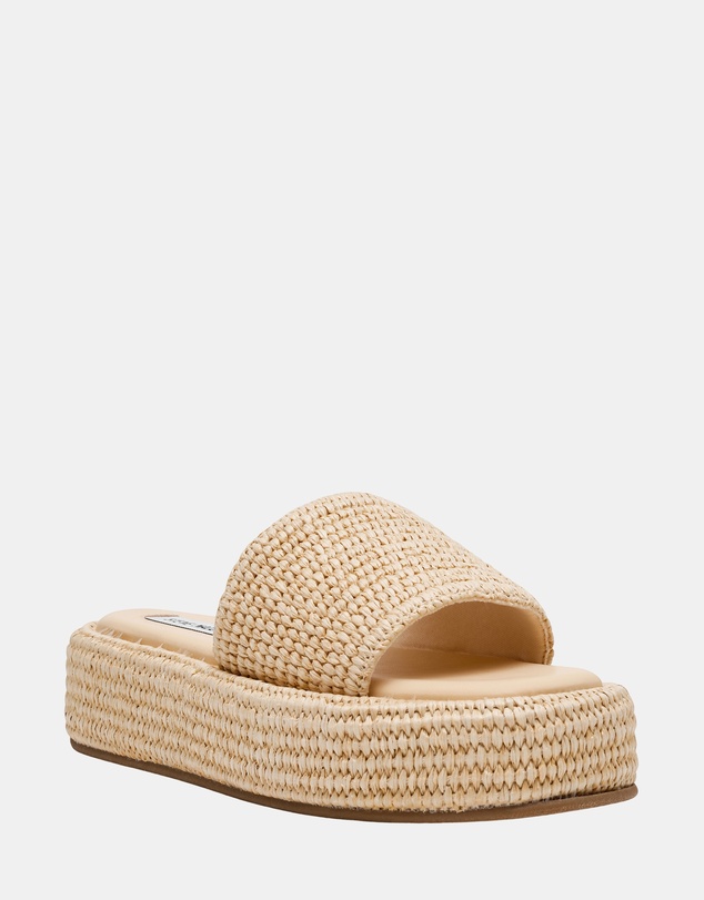 Steve Madden - Beachy Natural Sandals