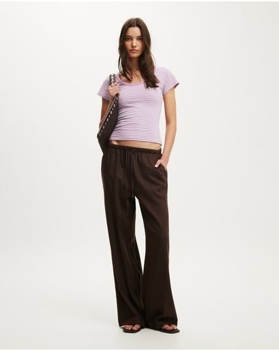MADI STRIPE GREY MARLELAVENDER DUSK
