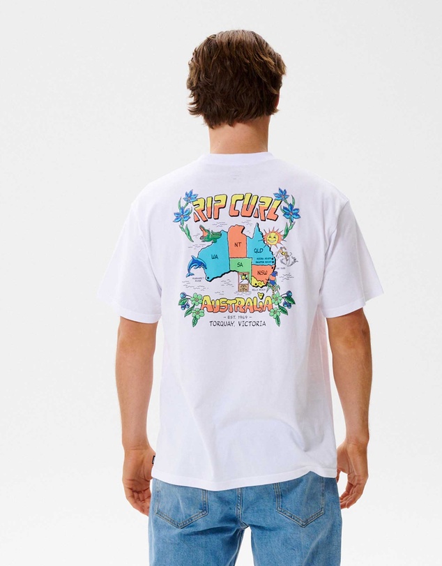 Rip Curl - Australia Map Desto Tee