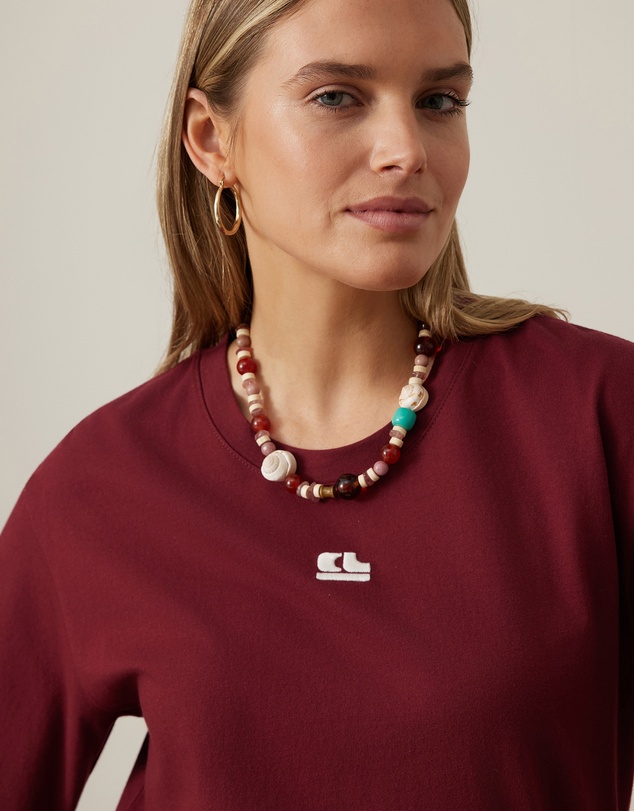 Ceres Life - Lola Longline Step Hem Tee