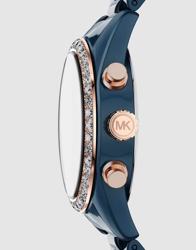 Michael Kors - Lexington Blue Chronograph Watch