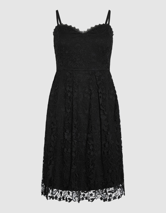 City Chic - Scarlet Lace Dress