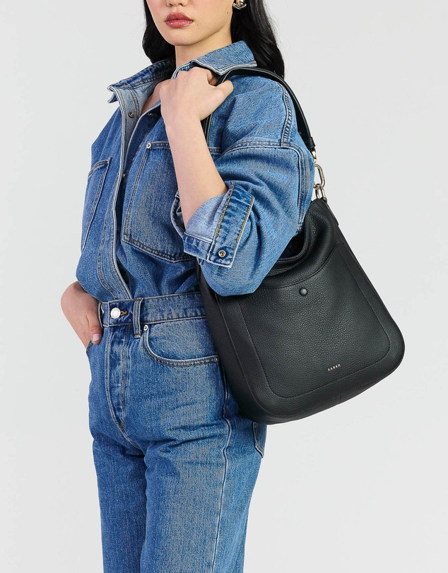 SABEN - Rebe Shoulder Bag Black Luxe
