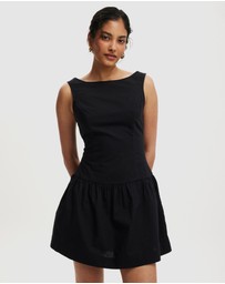 Cotton On - Mikki Drop Hem Mini Dress
