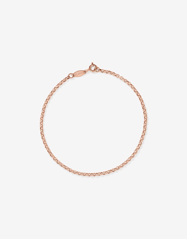 Michael Hill - 19cm Belcher Bracelet in 10ct Rose Gold