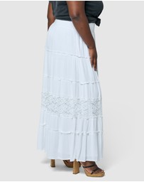 The Poetic Gypsy - Vintage Vixen Maxi Skirt