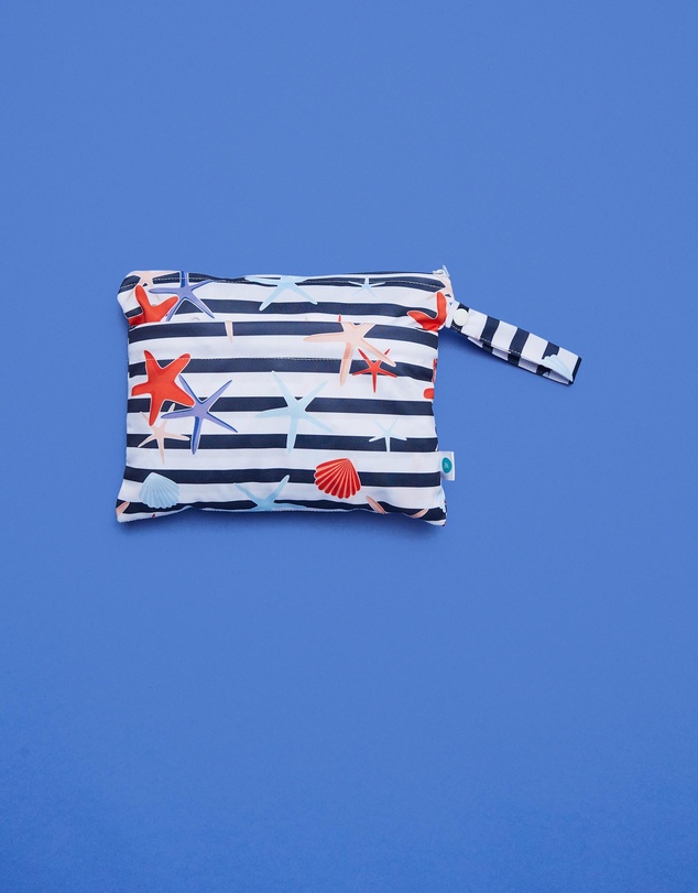 itti bitti - Large with Small Double Pocket Wetbag - Rockpool