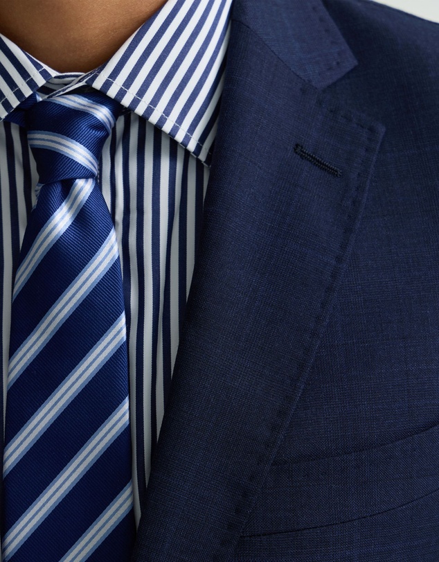 Oxford - Auden Wool Checked Suit Jacket