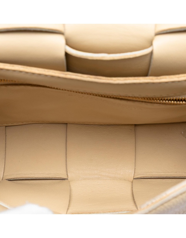 Pre-Loved by Azura Reborn - Pre-Loved Grained Calfskin Intrecciato Cassette Crossbody