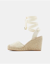 ALDO - Efemina Tie Ankle Wedges