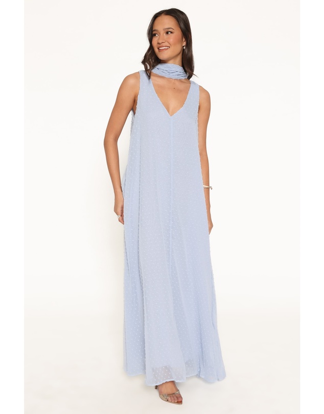 Petal & Pup - Aeryn Maxi Dress - Pale Blue
