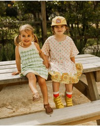 Banabae - Polka Dot Swirl Dress