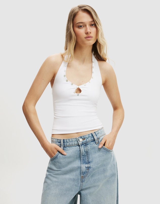 Cotton On - Bailey Button Halter