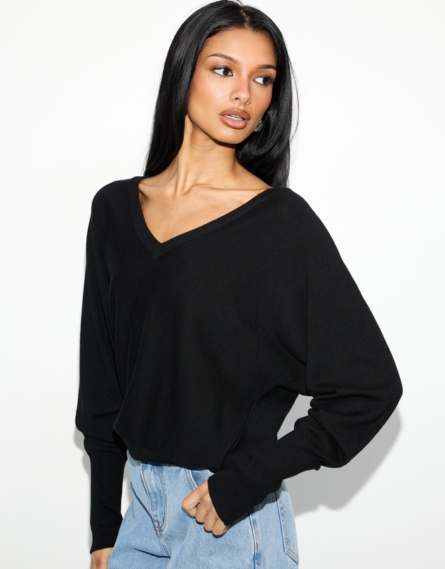 Dazie - Madrid Slouchy Knit Jumper