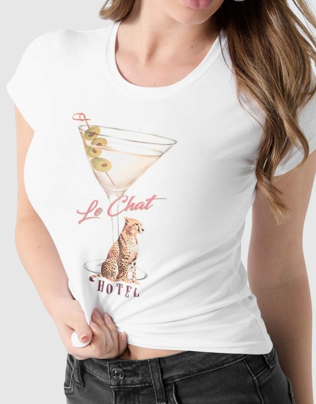 GUESS - Eco Leopardtini Graphic T-Shirt