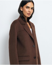 AERE - Orla Double Faced Wool Coat