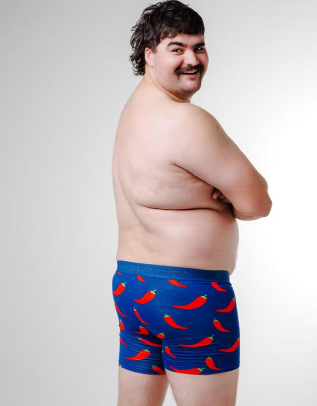 Budgy Smuggler - Men's Underwear Trunks in Chilli Willies