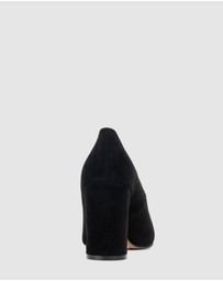 Edward Meller - BRYNLEY85 Block Heel Pointed Pump