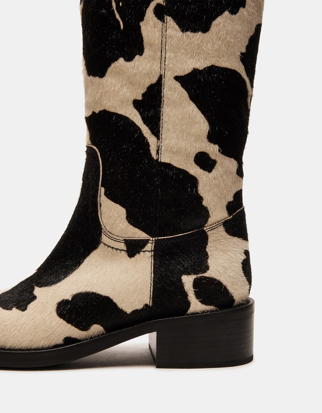Steve Madden - Riggs-H Black/White Boots