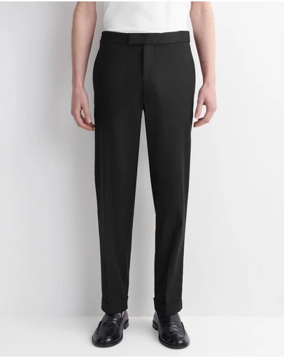 COS - Linen-Cotton Slim-Fit Straight Pants