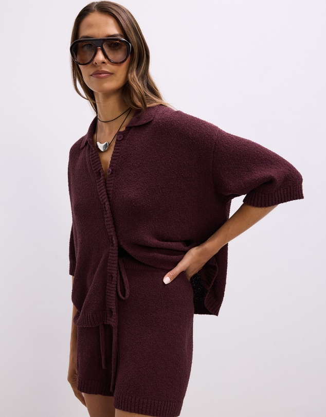The Fated - Jaide Relaxed Knit Shirt