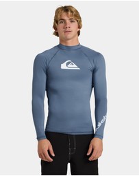 Quiksilver - Mens All Time Long Sleeve Rash Vest