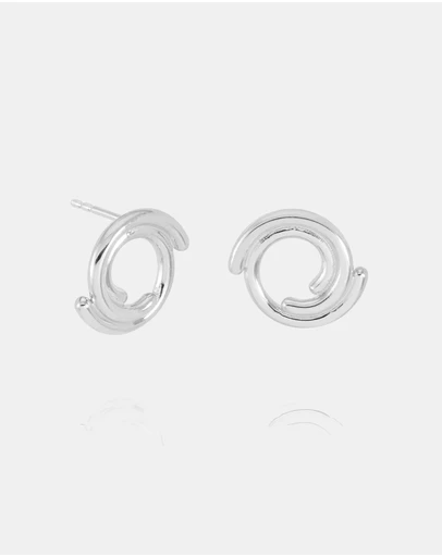 Rachel Jackson - Evolve Stud Earrings Silver