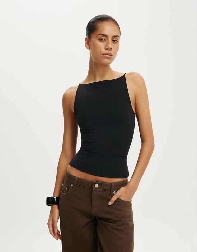 Cotton On - Hold Me High Neck Cami