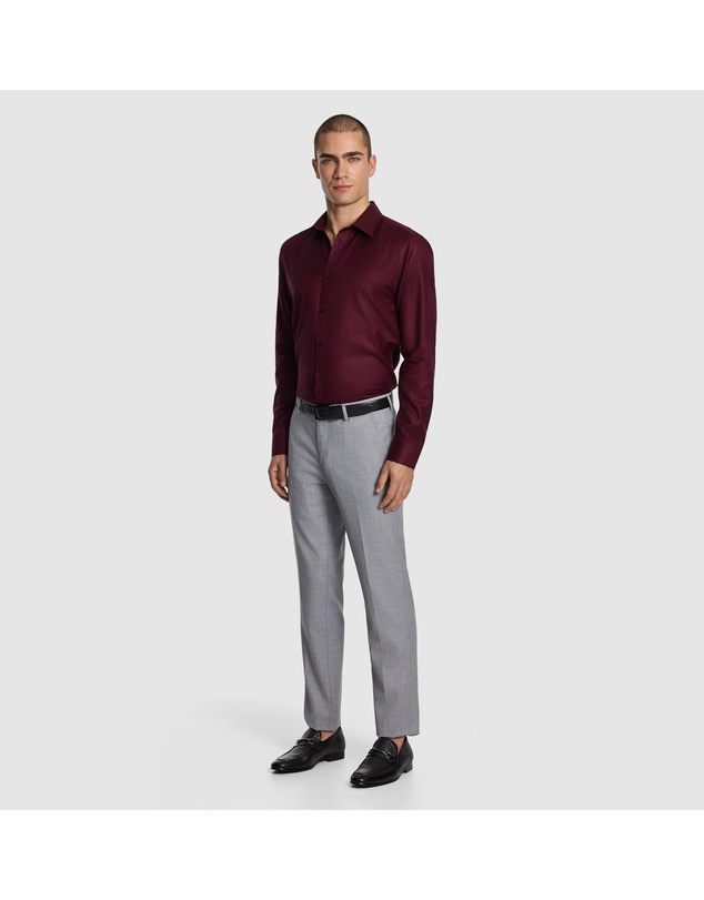 yd. - Maximum Two Ply Cotton Slim Dress Shirt
