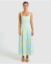 Pasduchas - Soleil Panelled Midi Dress