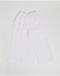 Subtitled - Girls Kai Linen Draw Pants