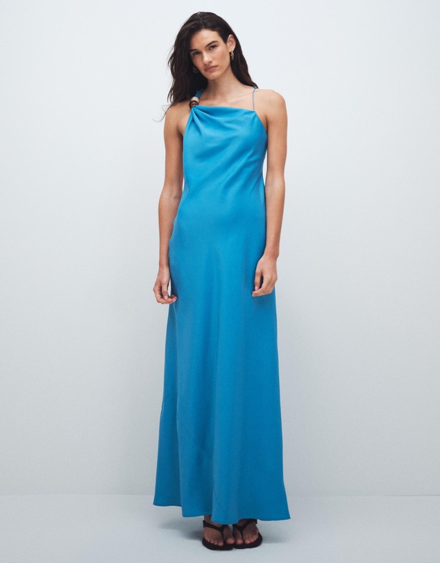 TOPSHOP - Nana Beaded Neck Maxi Dress